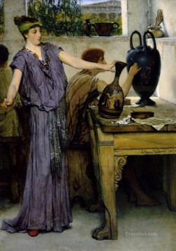  pintura Lienzo - pintura de cerámica Romántico Sir Lawrence Alma Tadema